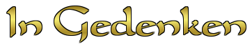 In Gedenken